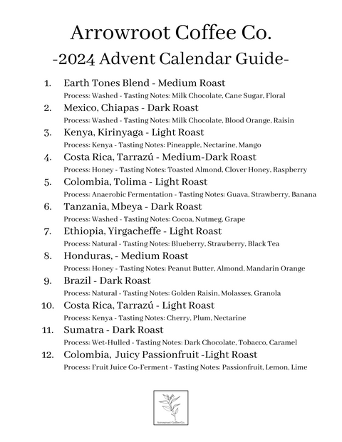 Pre-Order 2024 Coffee Advent Calendar